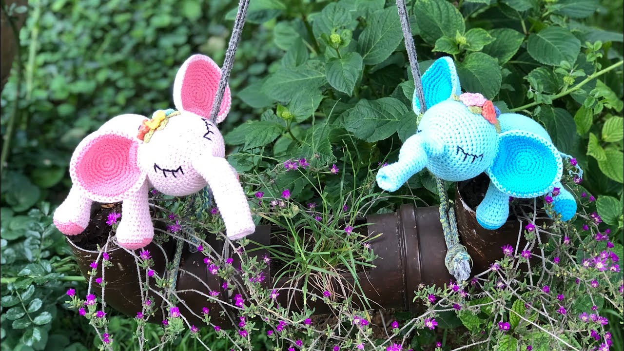 Uykucu fil örüyoruz video 4 #amigurumi #örgü #uykucufil #fil #elephant #oyuncak #çocuk #bebek #uyku