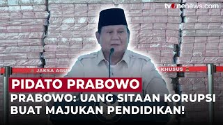 Download Lagu Prabowo Ingin Kerahkan Hasil Rampasan Koruptor untuk Pendidikan Nasional | OneNews Update MP3