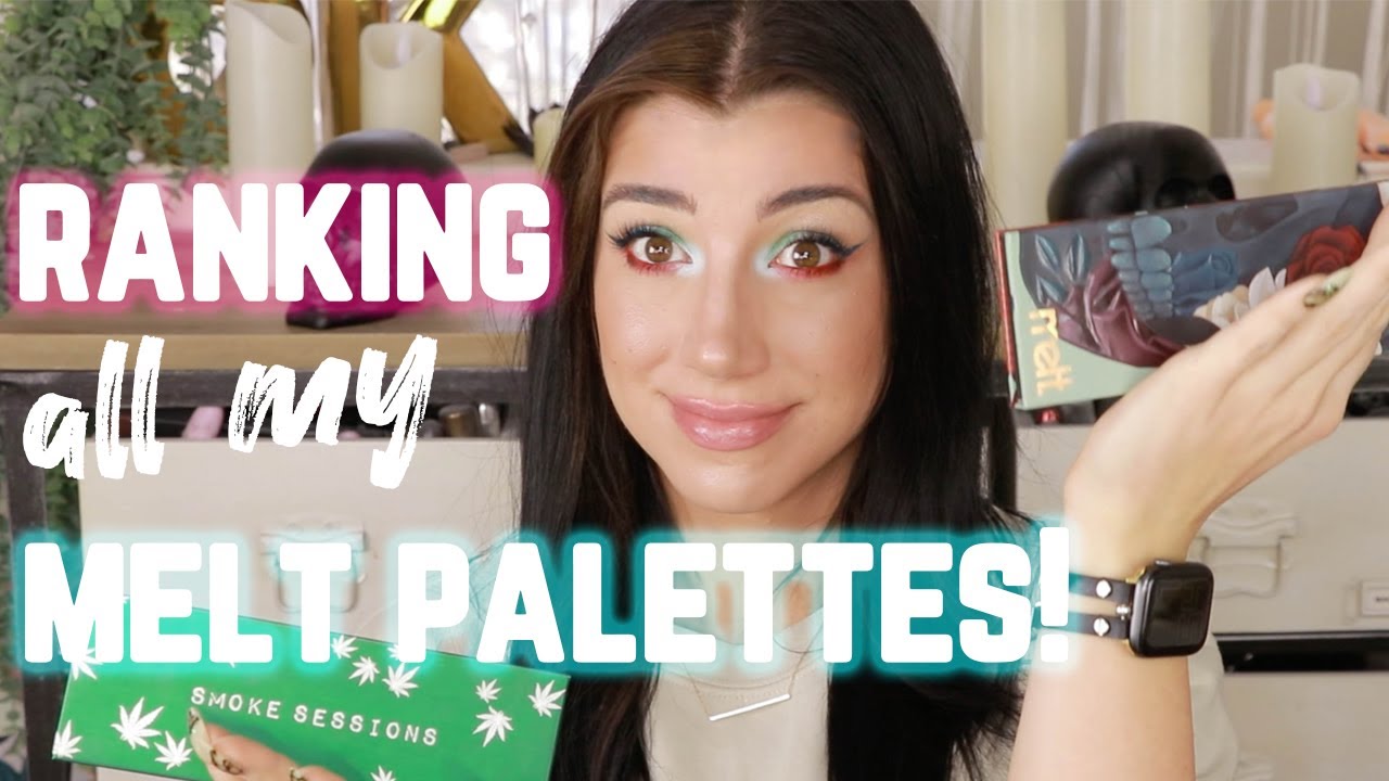 Ranking All My MELT Eyeshadow Palettes...OHHH BOY