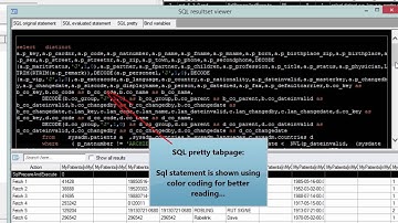 TDAppTools v2.0 - Sql Monitor demo
