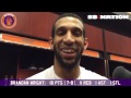 Suns vs Knicks Brandan Wright Post Game 3.15.15