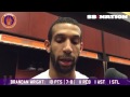 Suns vs Knicks Brandan Wright Post Game 3.15.15