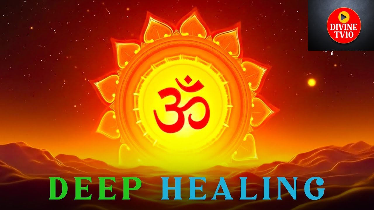 OM Chanting 432 Hz, Wipes out all Negative Energy, Singing Bowls, Meditation Music