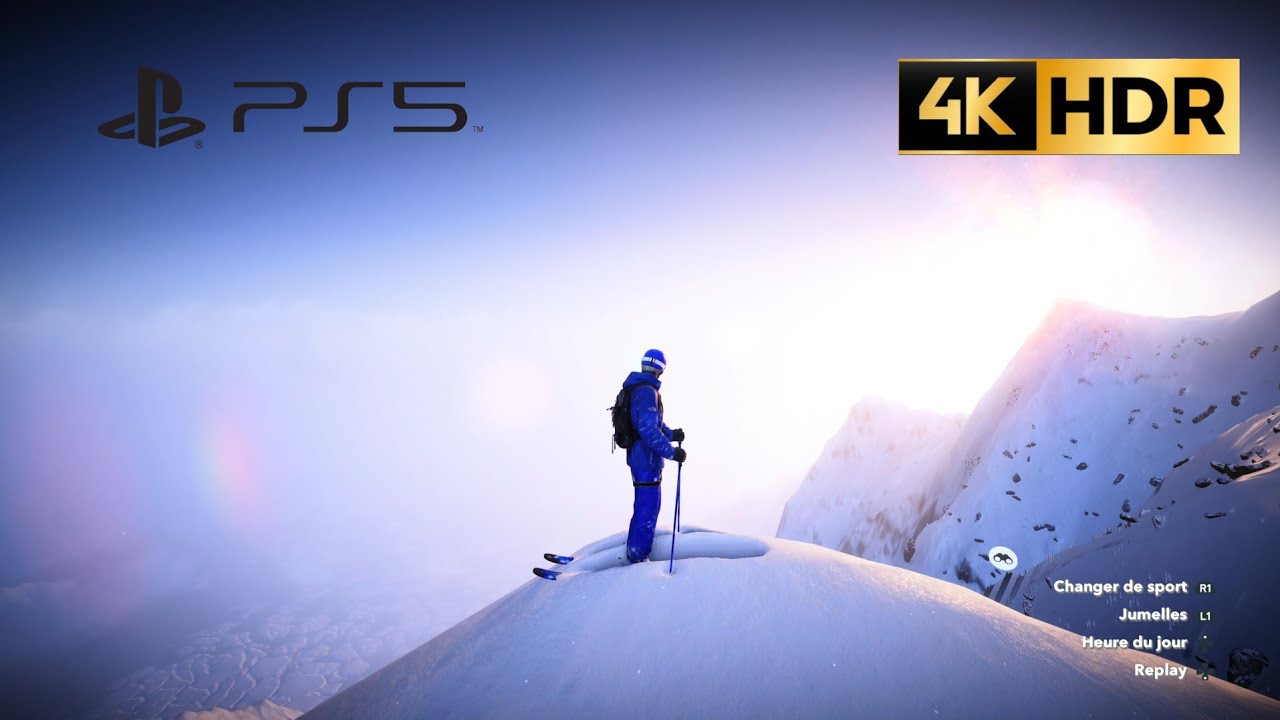 (PS5) STEEP | Chill Gameplay with house music [ 2160p 120 FPS ]
