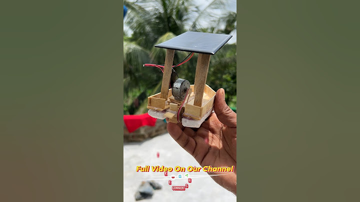 Solar Power Boat Useing Dc Motor | School Science Project #shorts #solar #dcmotor