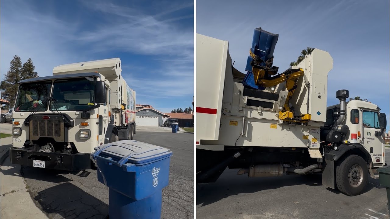 Peterbilt 520 recycling ♻️ #garbagetruck #recycling #peterbilttruck #work #truckingjobs #automobile 