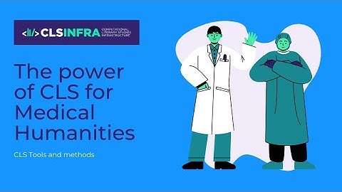 Computational Literary Studies for Medical Humanities