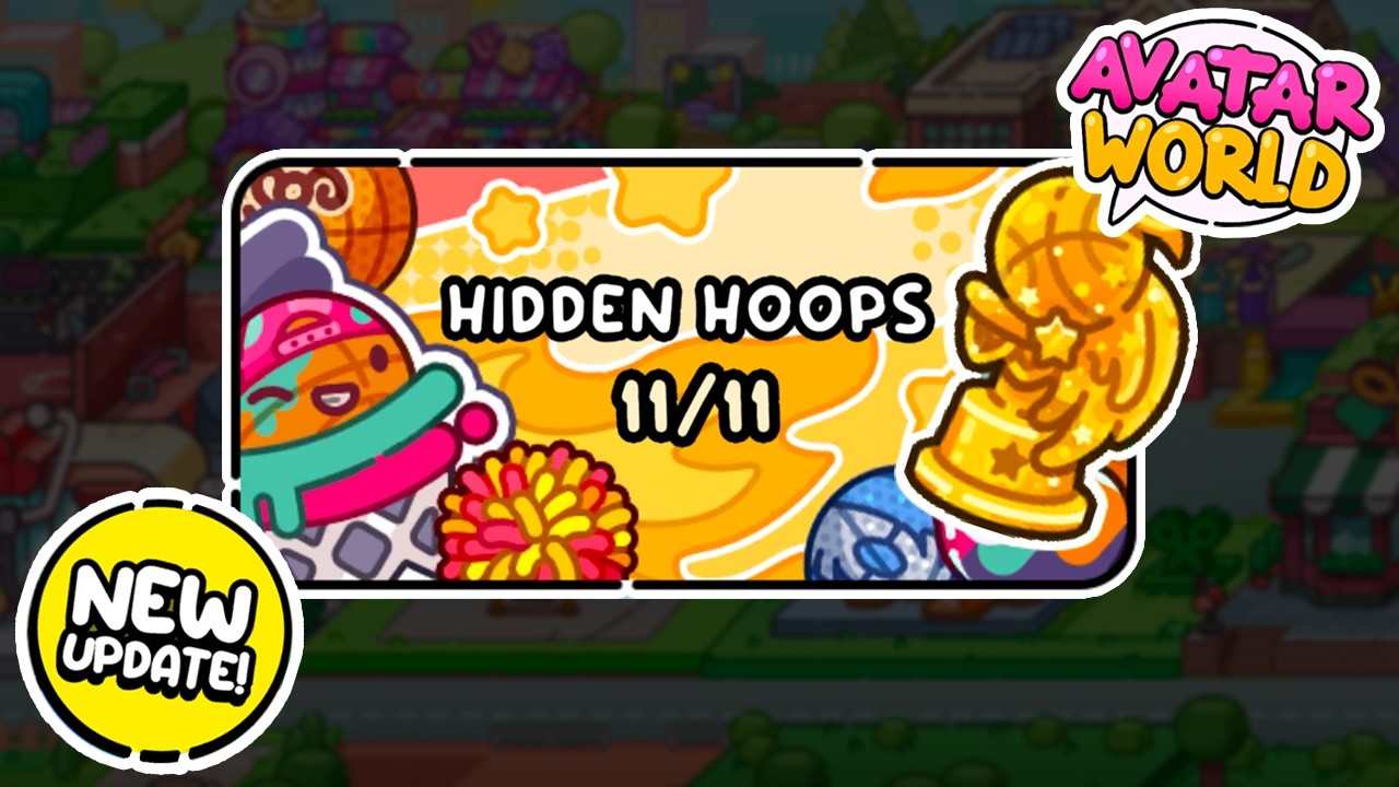 🏀 ВСЕ 11 СЕКРЕТОВ НОВОЙ баскетбольной площадки в мире Аватара 🏀 ОБНОВЛЕНИЕ