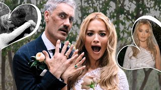 Rita Ora & Taika Waititi's Intimate LA Home Wedding