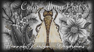 Mannakabóca Color Along (Part 3) | Hanna Karlzons - Daydreams ♥