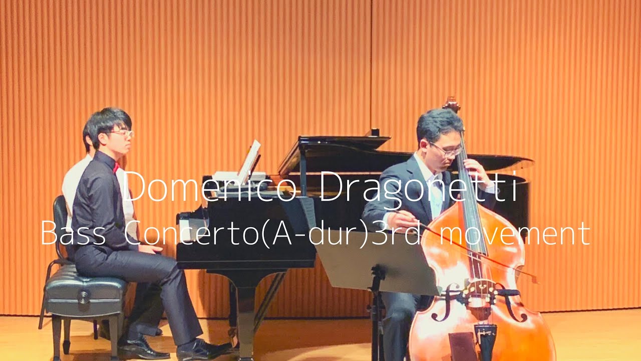 D.Dragonetti(Édouard Nanny) Bass Concerto(A-dur)3rd movement