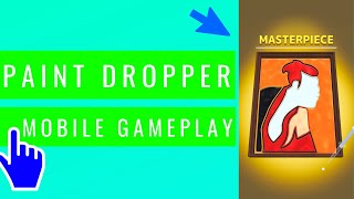 Paint Dropper 🎨 iOS Android Mobile Gameplay screenshot 2