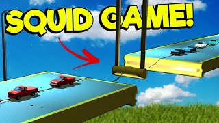 We Played Squid Game Tug of War in BeamNG Drive Mods?!