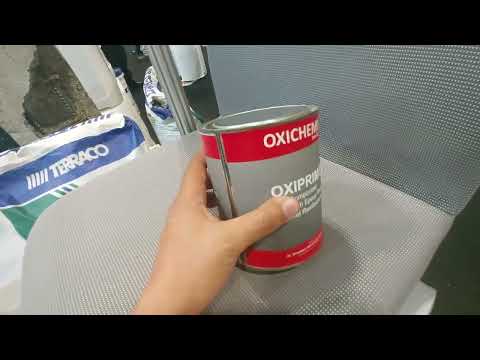 ايبوكسي الزنك لحماية قضبان التسليح من الصدأ