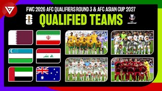 🔴 6 Teams Qualified for FIFA World Cup 2026 AFC Asian Qualifiers Round 3 & AFC Asian Cup 2027 screenshot 1