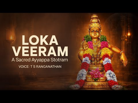 Loka Veeram | Soul Ayyappan Devotional Songs | By T S Ranganathan | Best Sanskrit Ayyappan Hits ✨ |