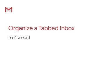 Organize a tabbed inbox in Gmail