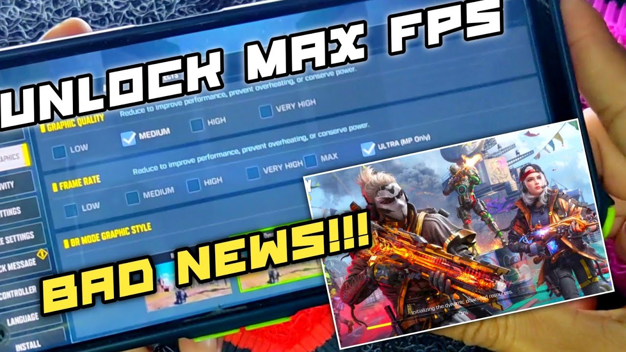 🔴LATEST UNLOCK MAX FPS & MAX GRAPHICS ON CODM SEASON 5 NO ROOT DAPAT MO ...