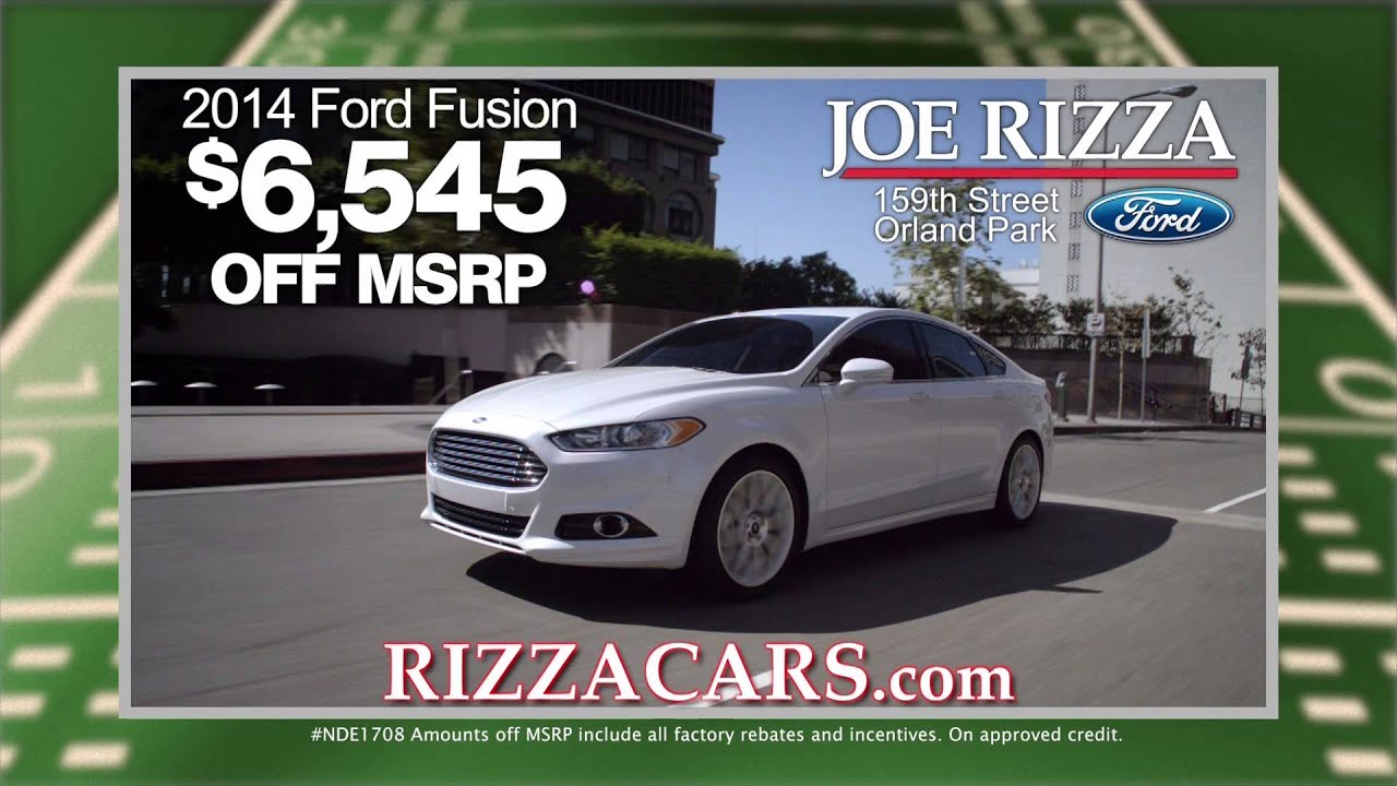 Joe Rizza Ford Orland Park Great American Tailgate October 2014