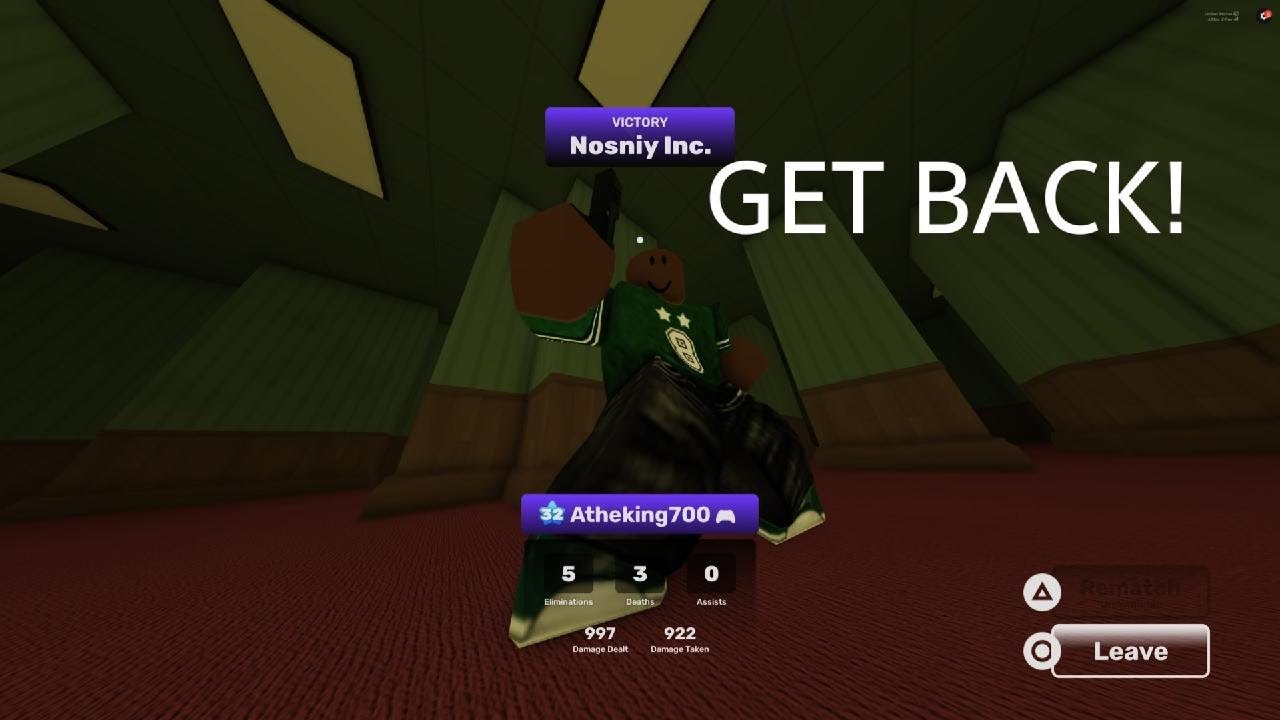 GET BACK! 😈[Roblox Rivals] - YouTube