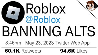 Roblox is DELETING Alt Accounts!🚫😱