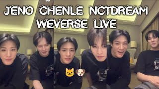 (SUB INDO/ENGSUB) JENO CHENLE NCTDREAM 🐱🐶 WEVERSE LIVE (26.02.06)