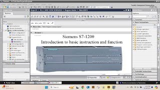S7-1200 Tutorial-01: Introduction to Basic Instruction and Function