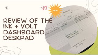 A Review Of The Ink And Volt Dashboard Deskpad