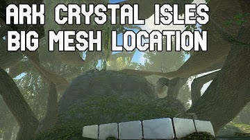 Ark Official How To Mesh Crystal Isles Rat Holes & Base Locations for PvP | ARK: Survival Evolved