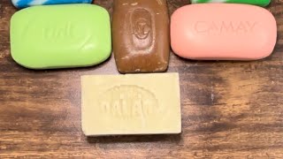 Dalan, Camay, Lirio Soap Cutting ASMR | Dry Soap | Soap Plates