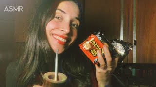 ASMR - LET'S HAVE A SNACK together and chat a little - Soft whispers to fall asleep (Spanish) screenshot 1