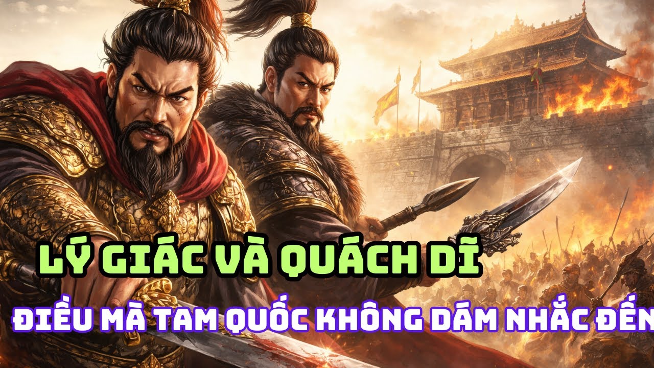 Tam Quốc Chí kể gì về Lý Giác, Quách Dĩ mà tiểu thuyết không nhắc?
