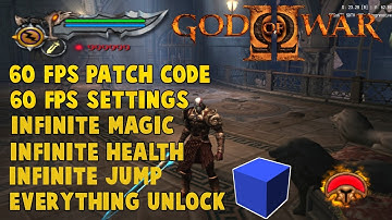 God of War 2 60 Fps Cheat Codes & Everything Unlock + Unlimited | 60 Fps Patch Codes