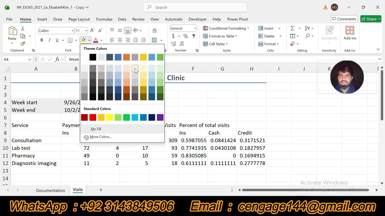 New Perspectives Excel 365/2021 | Module 2: SAM Project 1a | SAM Project A Excel Module 02