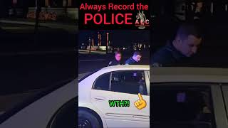 POLICE STOP VIOLATING MAN CAUSE OF CAMERA MAN!