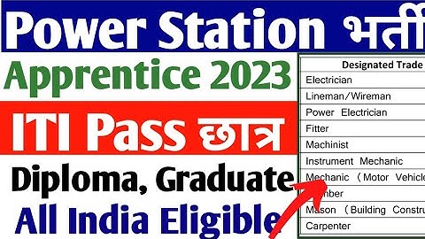 Power Station Loktak Apprentice 2022, All India ITI, Diploma, Graduate Latest Apprenticeship 2022