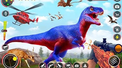 Real Dino Hunting 3D - OFFLINE Android Gameplay Walkthrough Part - 2