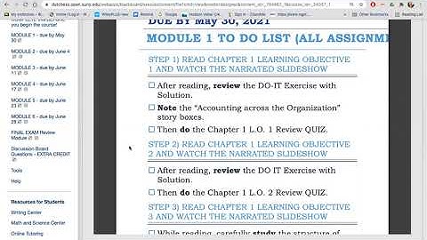 ACC104-MODULE 1 Introduction with NEW Wiley PLUS Summer 2021