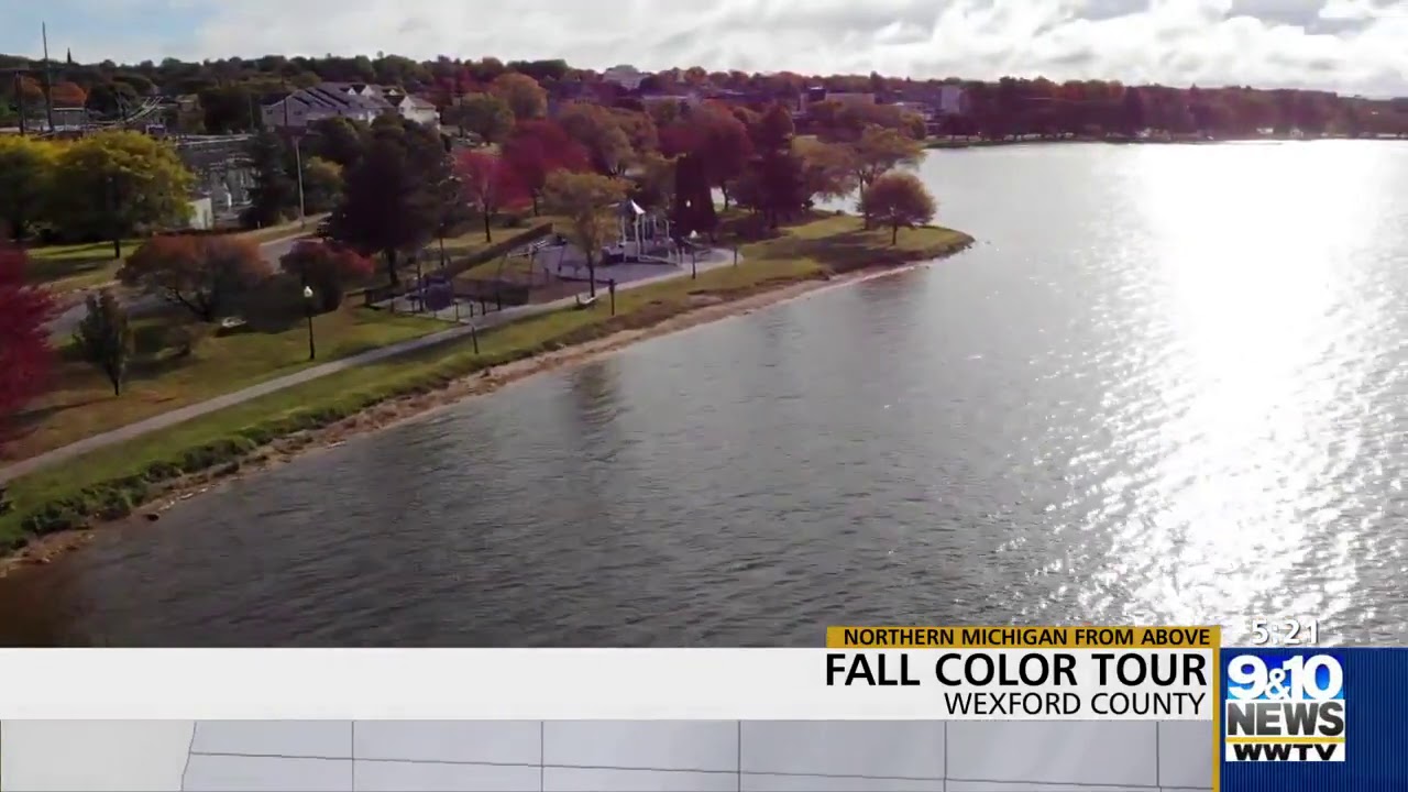 Northern Michigan From Above: Wexford Co. Fall Color Tour