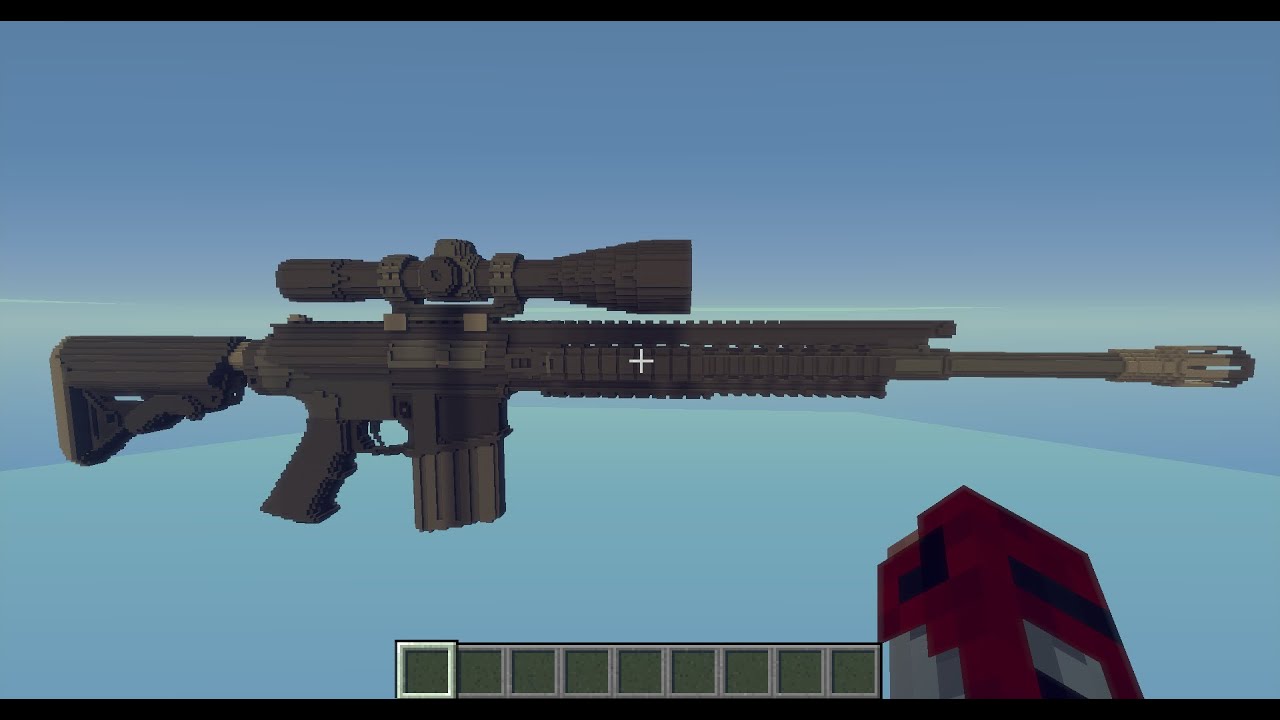 снайперская винтовка майнкрафт постройка. снайперская винтовка в майнкрафте мод. фото винтовка из майнкрафта с модами 19 века. 16. штурмовая винтовка в майнкрафте.