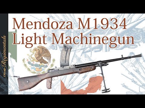 メンドーザ モデロ C (M1934) 軽機関銃 (無可動実銃) 