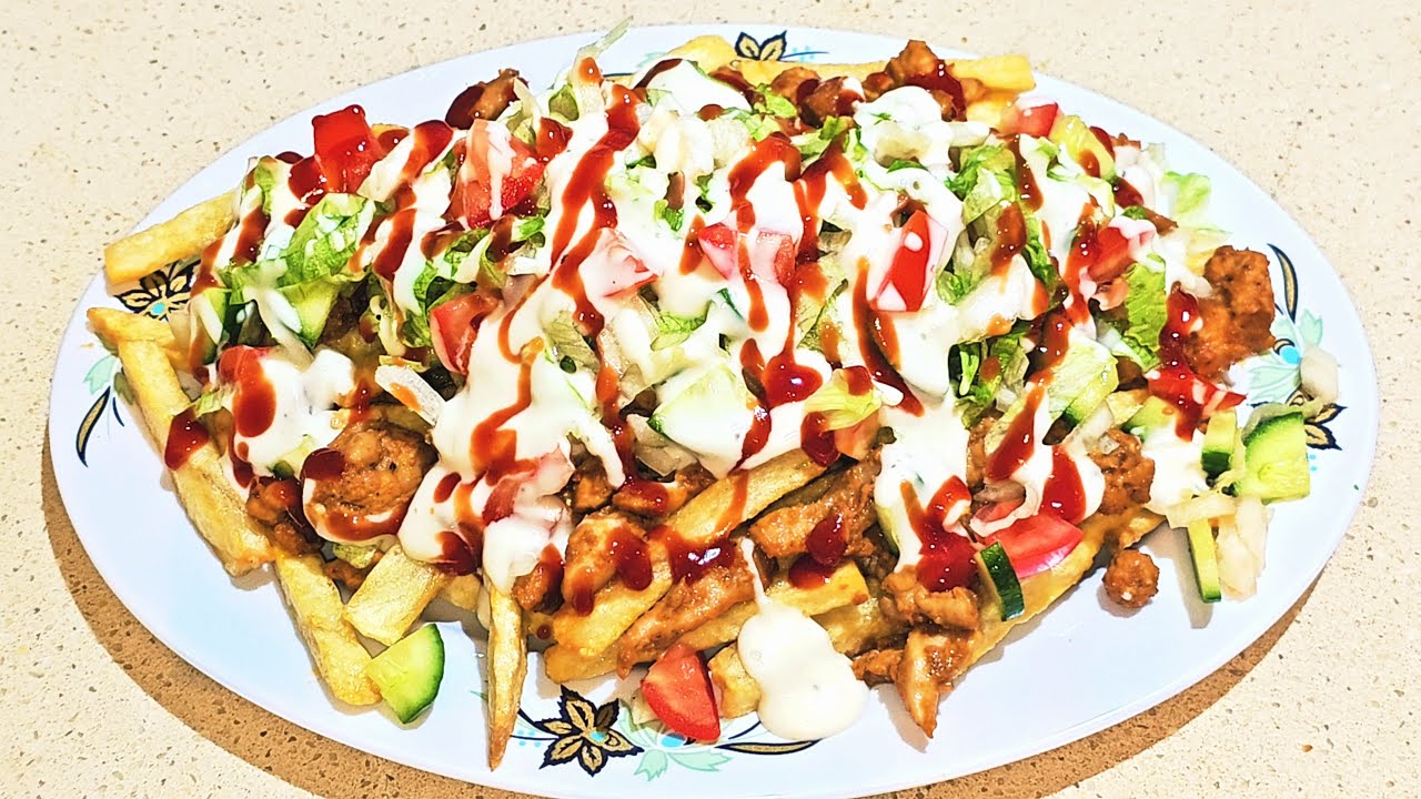 Homemade chicken snack pack recipe so delicious, Australian halal snack pack dish