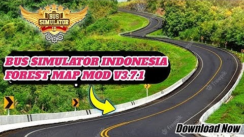 LATEST FOREST MAP MOD For Bus Simulator Indonesia || Bussid V3.7.1 || Pak Zigar Gamer