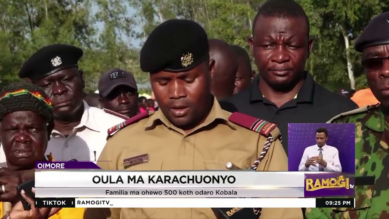 Gavana Wanga olimo familia mohewo 500 ma oula odaro e miechgi Kobala, Karachuonyo