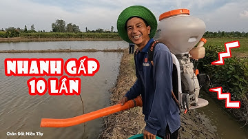 SẠ LÚA BẰNG MÁY, CÁCH NHÀ NÔNG NGÀY NÀY LÀM ĐỂ TIẾT KIỆM THỜI GIAN VÀ CÔNG SỨC. T526 (CĐMT)