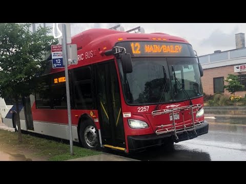 NFTA Metrobus Full Route 12 (Niagara Street) Bus #2257 - YouTube