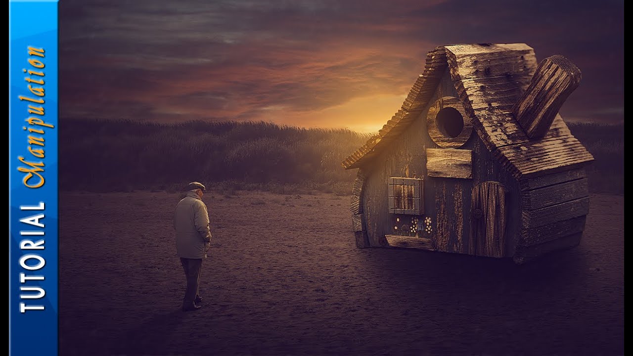 Simple Photo Manipulation - Go Home - Photoshop CC