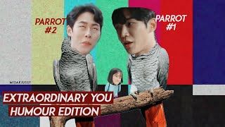 Extraordinary You BTS (eng sub) - punching machine, dan oh impersonations
