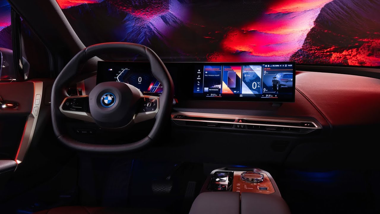 BMW iX My Modes Sport, Efficient, Personal, Relax, Expressive Mode