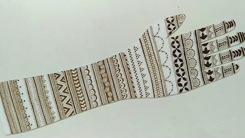 mehndi design | full hand mehndi design | Mehndi border elements | my hidden passion |